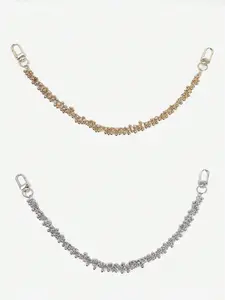 Grape Cluster Bag Charm, Simple European Style Bag Accessory, Rhinestone Design, Casual All Seasons, Colorblock Pattern, Fashion Bag Charms