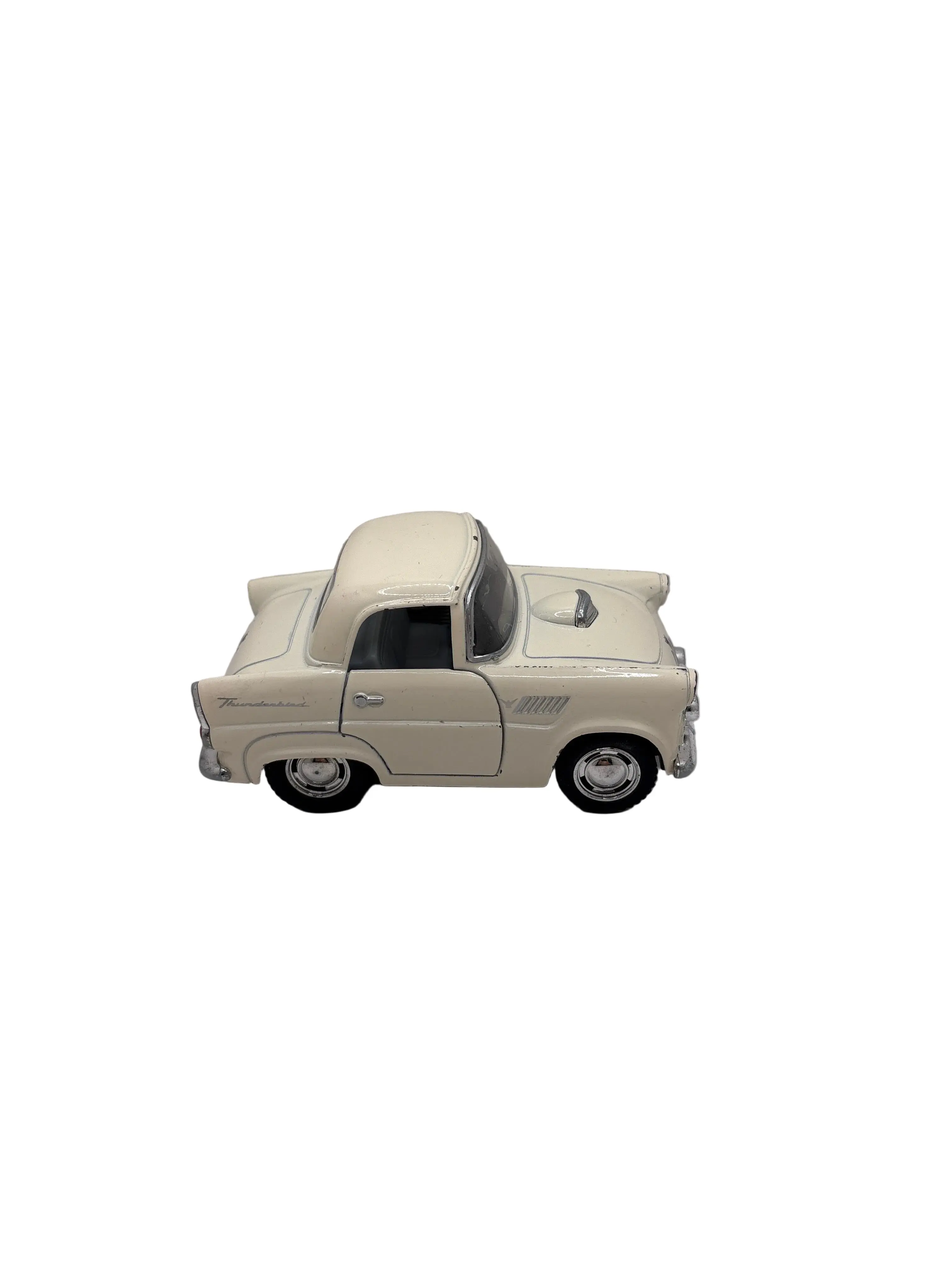 Kinsfun 1955 Ford Thunderbird Diecast white