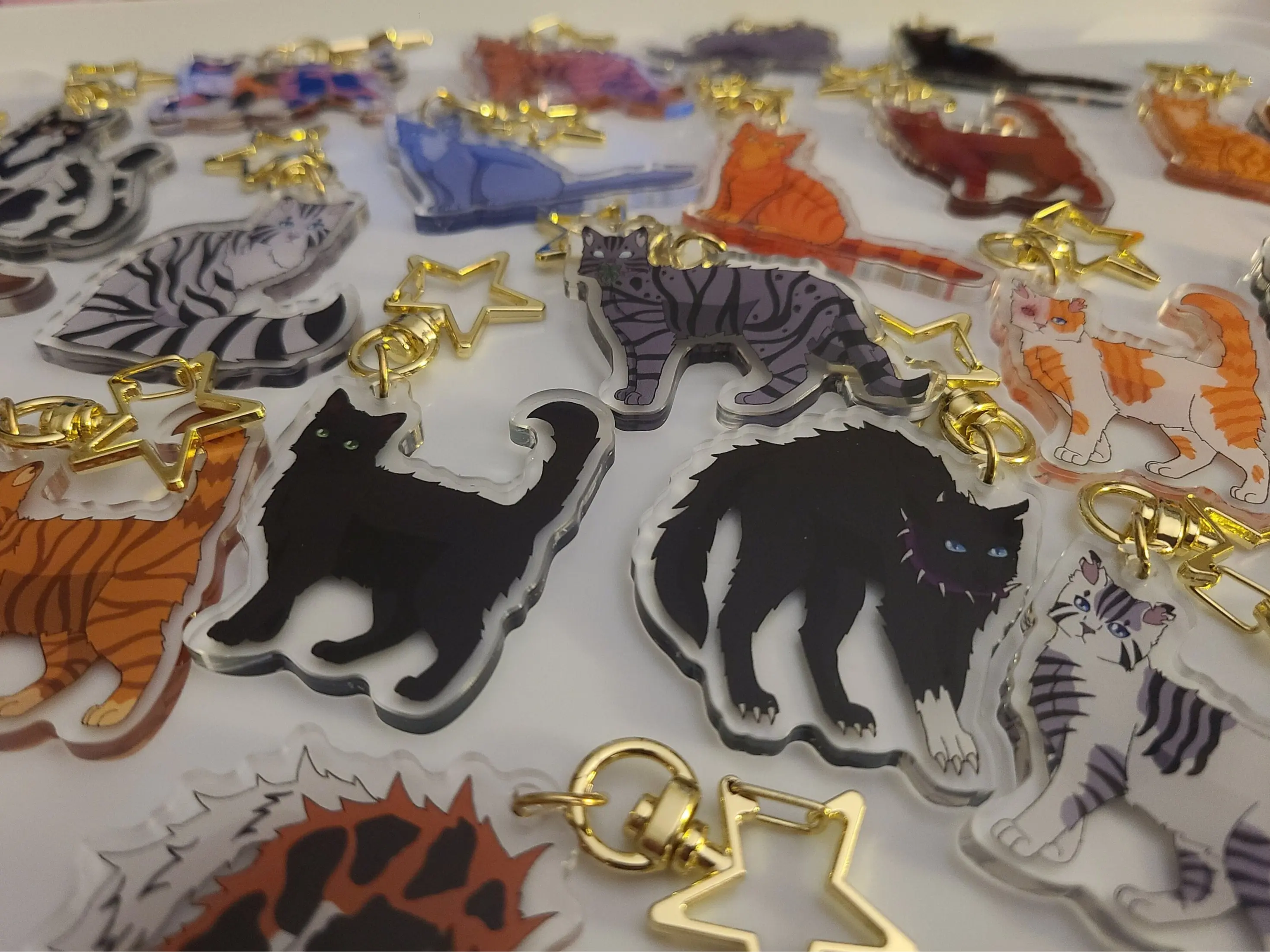 Warrior Cats, War Cats Keychains