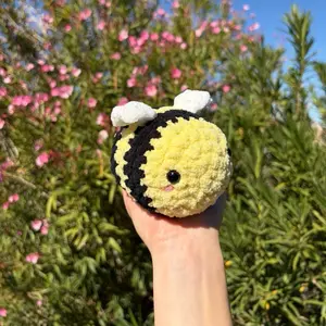 Crochet bee plushie Crochet bee plushie