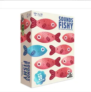Big Potato Sounds Fishy Board Game: The Bluffing Family Game for Kids 10+ - Best New Family Quiz Games, Trivia Games for Groups of People