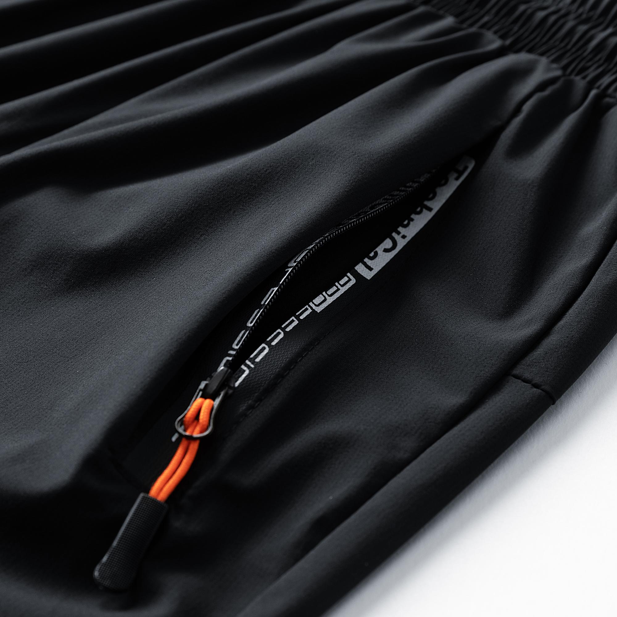 Men’s solid-color drawstring zip-pocket shorts, 5-pack; men’s clothing; sports-casual elastic-waist pocket shorts; breathable summer athletic shorts for men; everyday wear; summer shorts Men's Quick-Dry Set