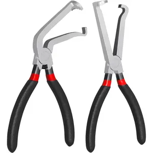 Electrical Disconnect Pliers, 37960 & 37980 Electric Disconnect Plier, 60  Curved Jaw & Straight Automotive Tools for Connector Push Plugs  Line Removal  Repair
