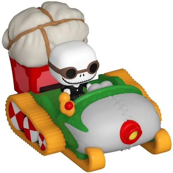 FUNKO Bitty POP! Ride: The Nightmare Before Christmas - Jack Skellington with Snowmobile  [Collectible Figurine/Statue/Bust] Vinyl figurine/statue