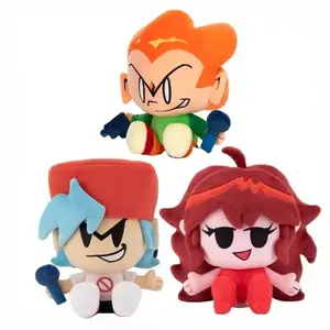 FNF Nene Pico Darnell Plush Toys Game Friday Night Funk Pico Stuffed Doll Pillow Room Decor Collectible Kids Xmas Gifts