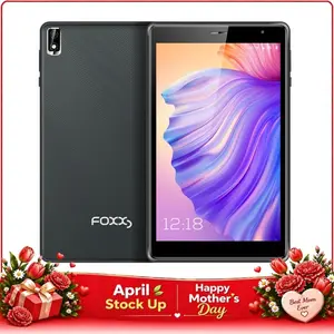 【V8】FOXXD TikTok Installed Phone & Tablet – 10GB Data, MediaTek Quad-Core 2.0GHz CPU, 5MP+8MP AF Cameras, 3GB RAM, Digital Rear, Bluetooth, Ideal for Studying, Learning, Watching Videos & Entertainment, Portable & Fun, Perfect Gift for Students & Holidays