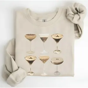 Espresso Martini' Crewneck Sweatshirt Cocktail Womenswear