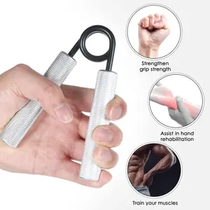 Grip Strength Trainer ,100LB-300LB Metal Hand Grip Strengthener,Hand Gripper for Muscle Building and Hand Rehabilitation Exercising,Non-Slip Heavy-Duty Forearm Exerciser