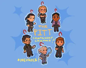 THE PITT Keychain Charms