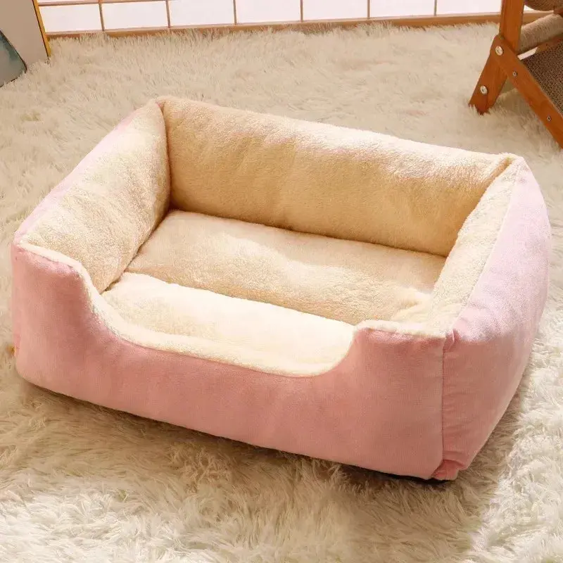 CozyNest™ Dog Bed - All-in-1 Habitat, Neutral Design, Machine Washable, Detachable, Portable Lightweight for Travel, Crate & Any Room Use, All-In-One Habitat