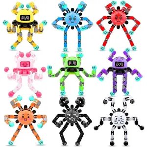 Glow in Dark Transformable Fidget Spinners Fingertip Gyro Toys Decompression Deformed Spinner Goodie Bag Suffers Party Favors