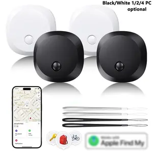 Air Tracker Tag Item Finder, Compatible with Apple Find My APP (iOS Only),Replaceable Battery, Suitable for Luggage, Bags, Wallets, Backpacks, Keys Tracking Tag -1/2/4Pack-Black/White optional (weTag mini)