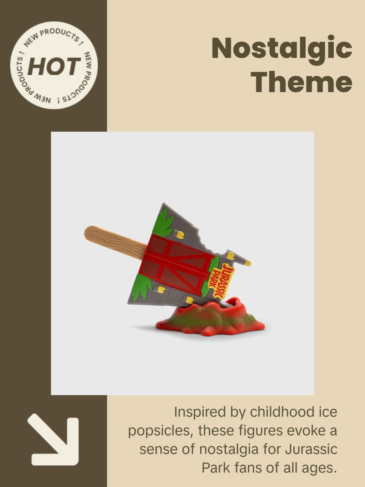 Jurassic Park - Meltz Mystery Collectible Figures