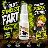 Liquid Ass Fart Spray - Authentic Stink Prank Prop, Harmless Fun for Ages 12+, Long-Lasting Impact, No Stains, Portable, Made in USA, Quirky Gifts, Prank Gifts, Spray Bottle