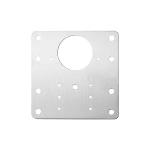 Upgrade Cabinet Hinge Repair Plate Kit, Durable Stainless Steel Door Hinge Installation Board, Large Cabinet Fixing Plate for Kitchen and Furniture