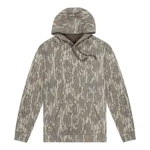 Triblend Hoodie - Original Bottomland For Men And Women, Mossy Oak Hoodie, Hunting Camo Hooded, Gift For Men