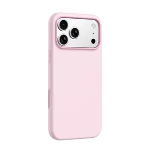 Luxury Dual-Color Liquid Silicone Phone Case, Scratch-Resistant and Drop-Proof, Compatible with Apple iPhone 17 Pro Max 16 Pro 15 14 13