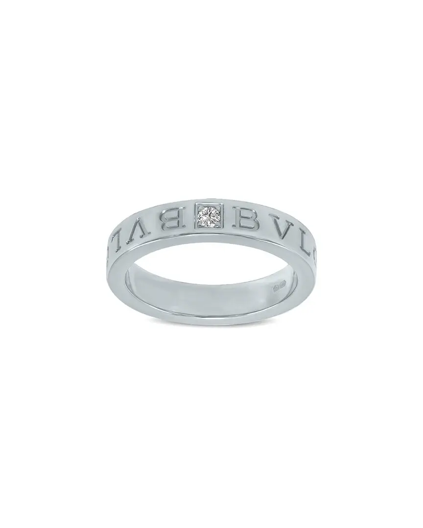 Bvlgari 18K 0.01 ct. tw. Diamond Ring