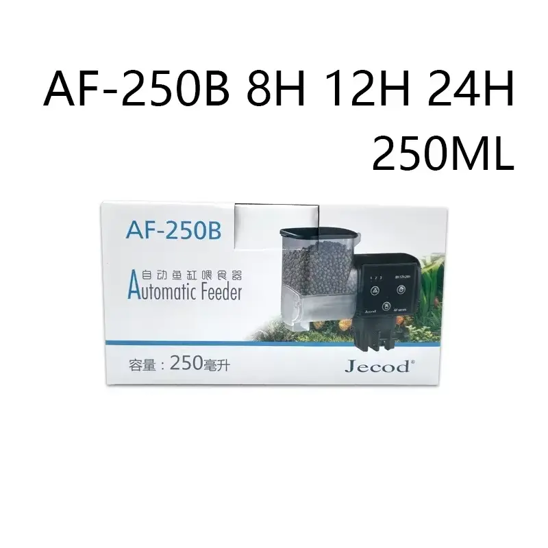 Automatic Fish Feeder for Aquarium Digital Timer Fish Tank Feeder with Large Capacity Food Dispenser Generic