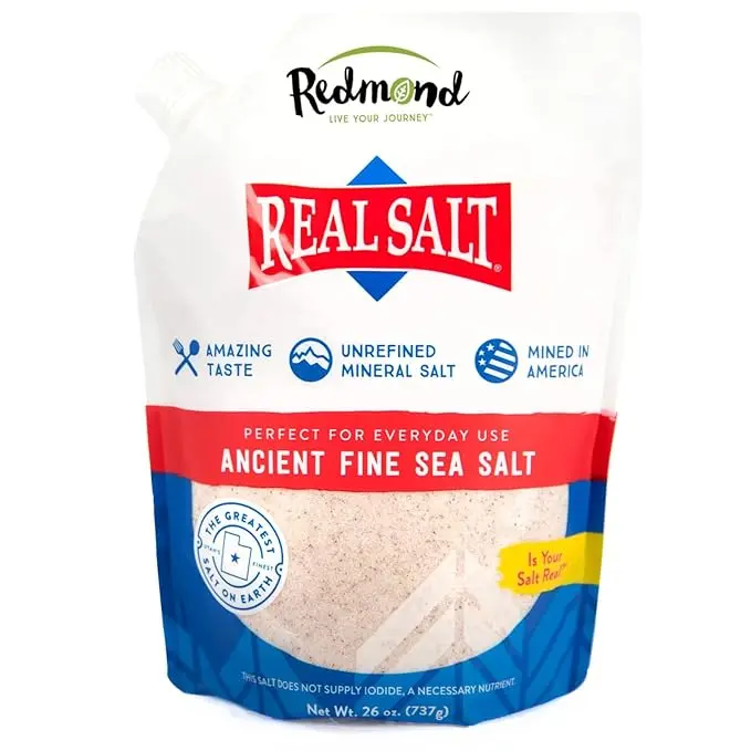 Redmond Real Salt , Ancient Fine Sea Salt, 26 oz (737 g)