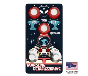 Marsling Octafuzzdrive - Op-Amp Fuzz Octave Guitar Pedal