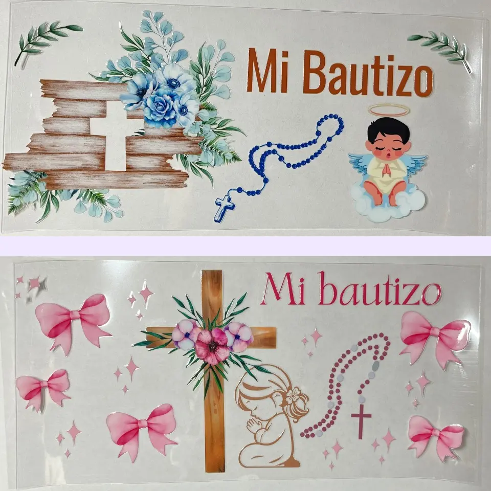 Bautizo UV DTF wrap (Boy or Girl)