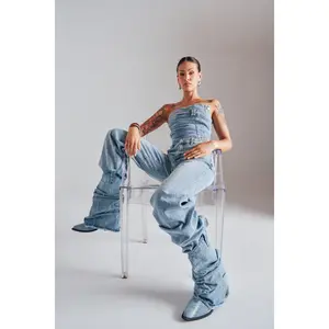 ON YOUR MIND STACKED DENIM