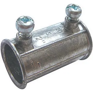 Gampak 49240 0.5 in. Emt Set Screw Coupling - pack of 50