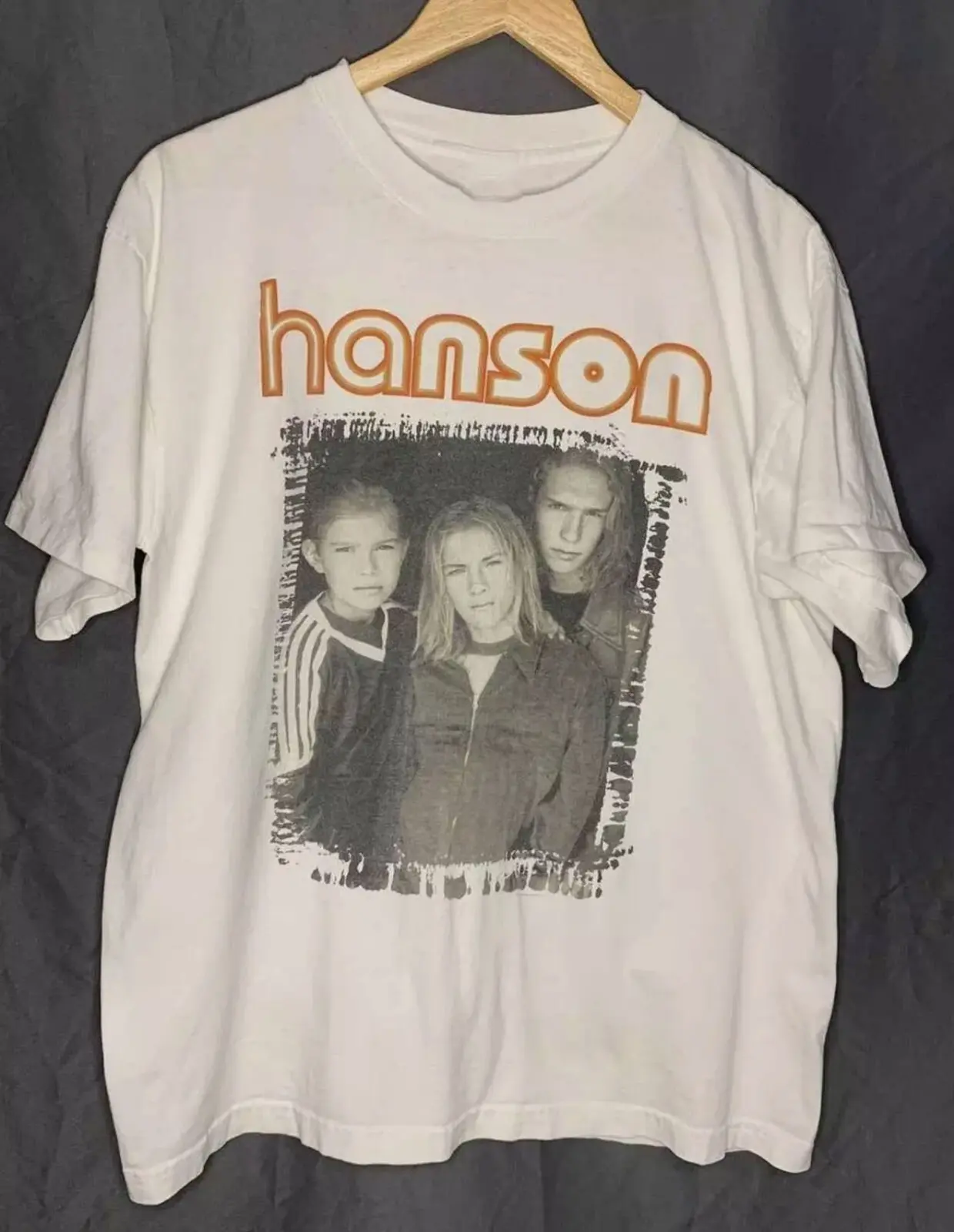 [Sale Up To 50%] Hanson Band Album Music Unisex T-Shirt Cotton Full Size, Unisex Reprint Cotton Graphic Shirts, Trending USA Tee