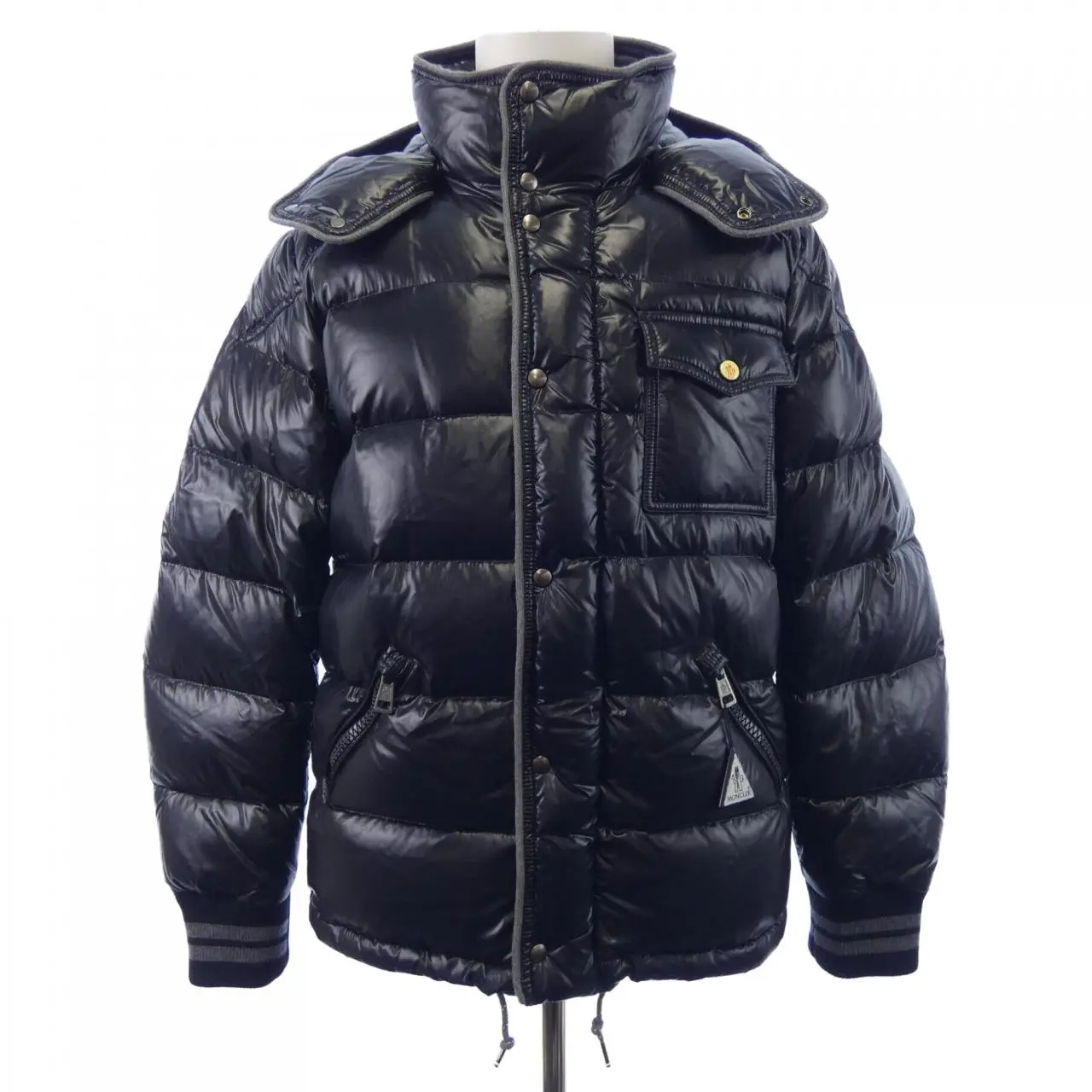 Pre-owned MONCLER Nylon Small Leather Goods BORROME Down Jacket