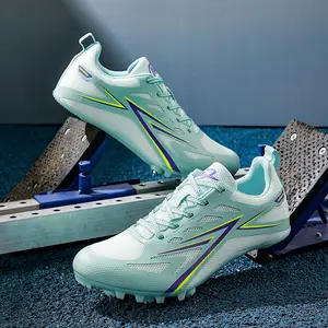 Wanling Shoes 2026 New Model and Track and Field Spikes Shoes for High School Entrance Exam Competition Professional Running Shoes with Video Available