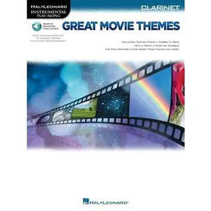 USED-Great Movie Themes - Instrumental Play-Along for Clarinet Book/Online Audio by Hal Leonard Corp. (Paperback)
