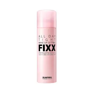 So Natural All Day Tight Make Up Setting Fixx 75 ml - Long-Lasting Hydrating Setting Spray for Smooth, Fresh Makeup All Day