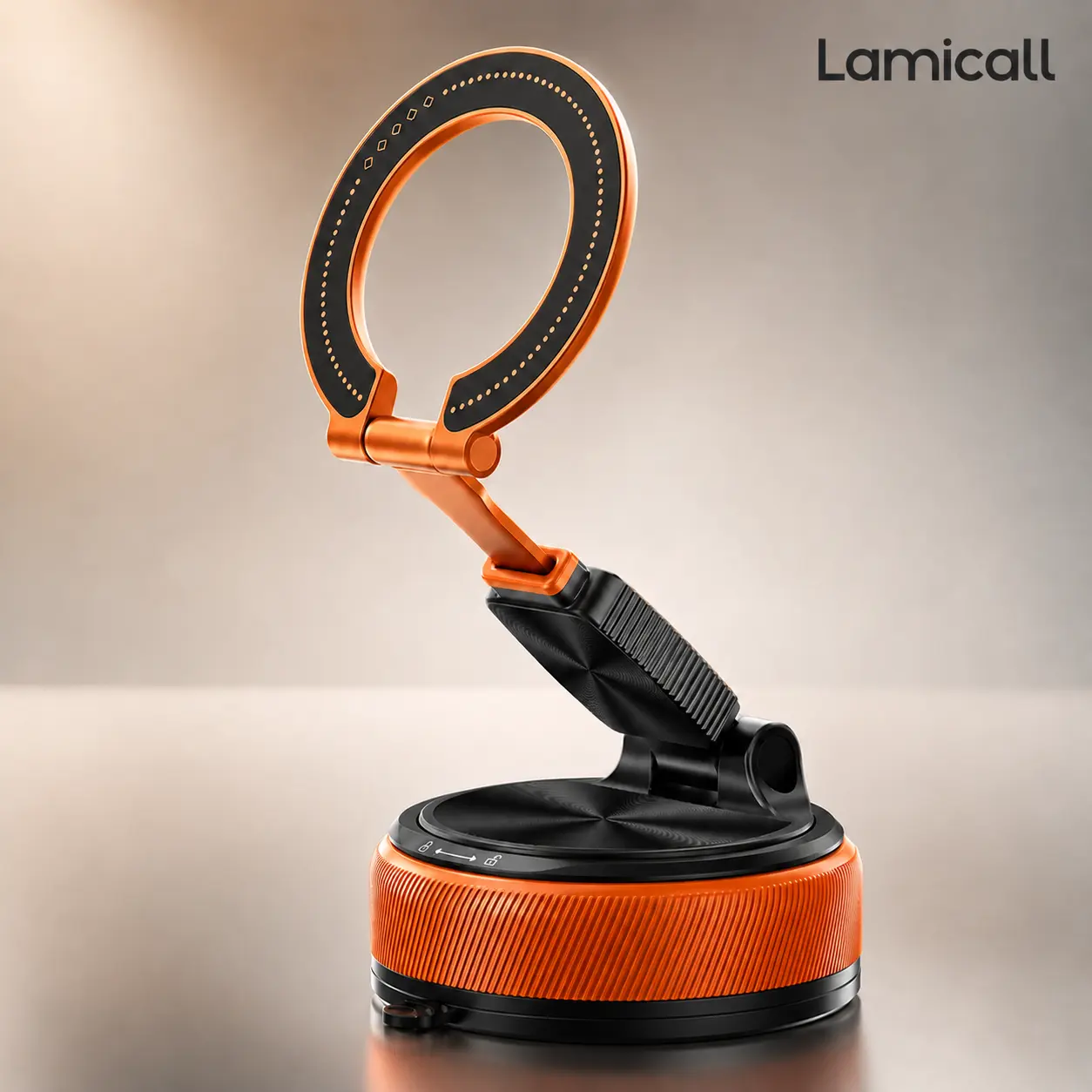 Lamicall Upgraded Detachable 2-In-1 Magnetic Car Phone Holder - N55 Magnets, 360° Adjustable Dashboard Mount, Multi-Purpose Vehicle Accessory for iPhone Users, Cars Phone Stand Mounts & Holders, Vehicle Accessories, Phone Mount For Car