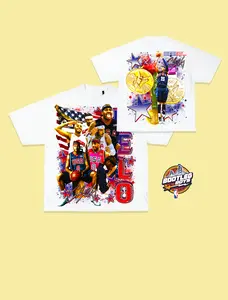 USA CARMELO ANTHONY OLYMPIC TSHIRT HEAVY WEIGHT OVERSIZED TEE