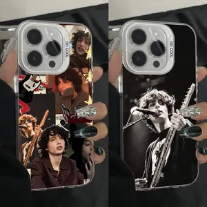 Singer Actor Finn Wolfhard Phone Case For iPhone17, 16,15,14,13,12,11,Pro,Max,Plus,Mini,XS Anti Fall Gray Silver Matte Hard Bumper