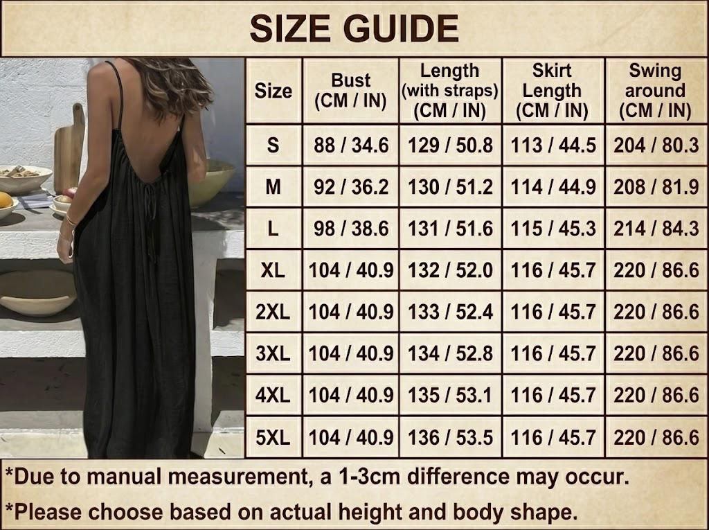 Women's Solid Color Backless Spaghetti Strap Cami Dress,1/2PCS S-5XL Casual Minimalist Sleeveless Dress for Summer, Ladies Clothes for Beach Holiday Vacation