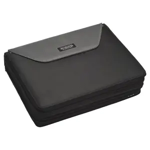 AQUAVIBE Universal 10" Media Case – Zip2go Series (Black/Grey)