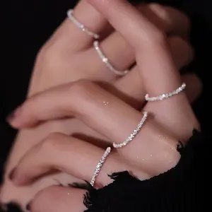 Chic & Minimalist Solid Color Band Ring | Stackable Women’s Jewelry Accessory | The Perfect Choice for Everyday Elegance & Garden Parties