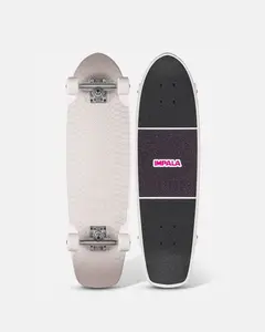 Globe Skateboard Cruiser Impala Cherub White Serpent 8.15" x 29" Complete