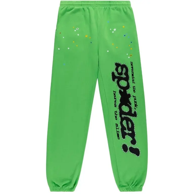 Sp5der Punk V2 Rhinestone Sweatpant