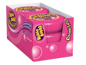 HUBBA BUBBA Bubble Gum Tape - Original Chewing Gum Bulk Pack, 2 oz, Pack of 6 Candy Bulk