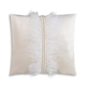 Ava Ivory Velvet Pillow Ava Ivory Velvet Pillow