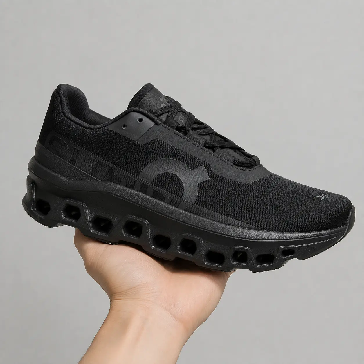 On Cloudmonster Performance Running Footwear Cushioned Platform Sneakers for Walking Workout Training and Casual Sports