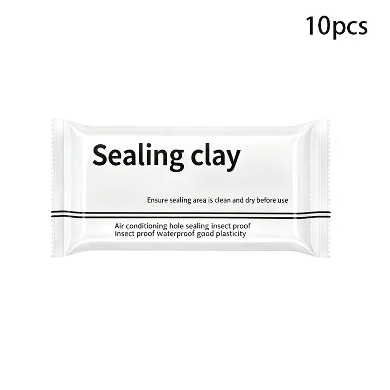 Moldable Seal Clay, Reusable Waterproof Dust‑Proof Pest‑Blocking Sealing Compound for Air‑Conditioning Holes, Wall Holes, Pipe Gaps & Cracks, Flexible Shaping Household Repair Putty