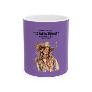 Nebraska Royalty: Ceramic Mug, (11oz, 15oz)
