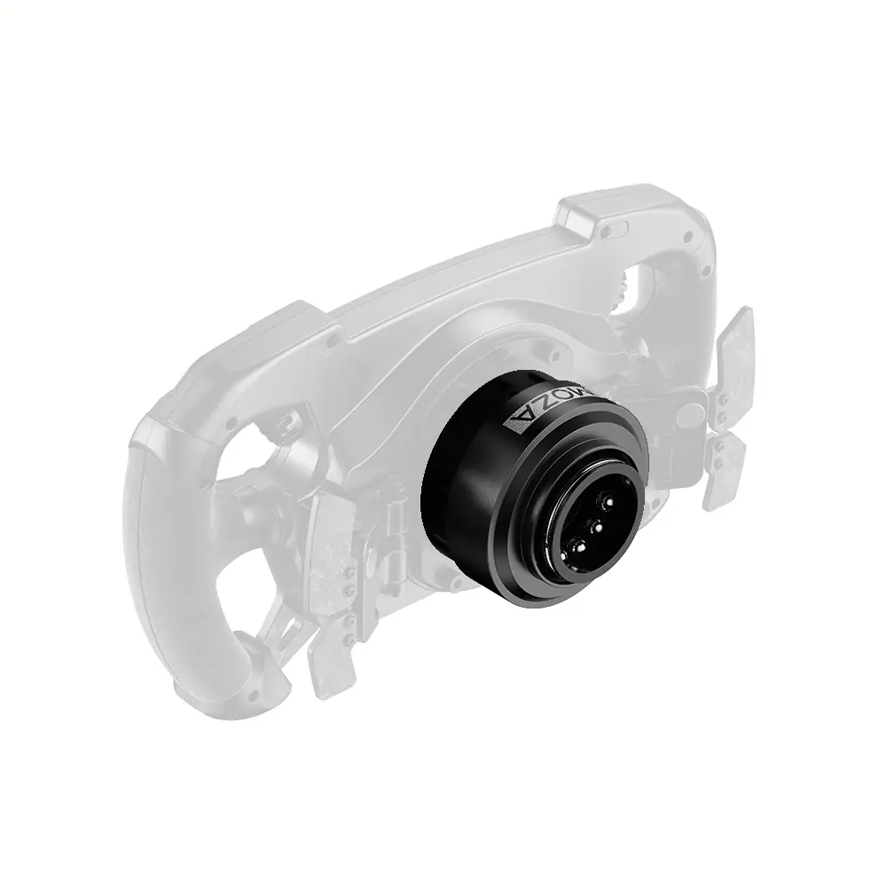 MOZA Quick Release Adapter for All MOZA Bases Aviation Grade Aluminum Alloy Housing Compatible with Racing Car Steering Function Only