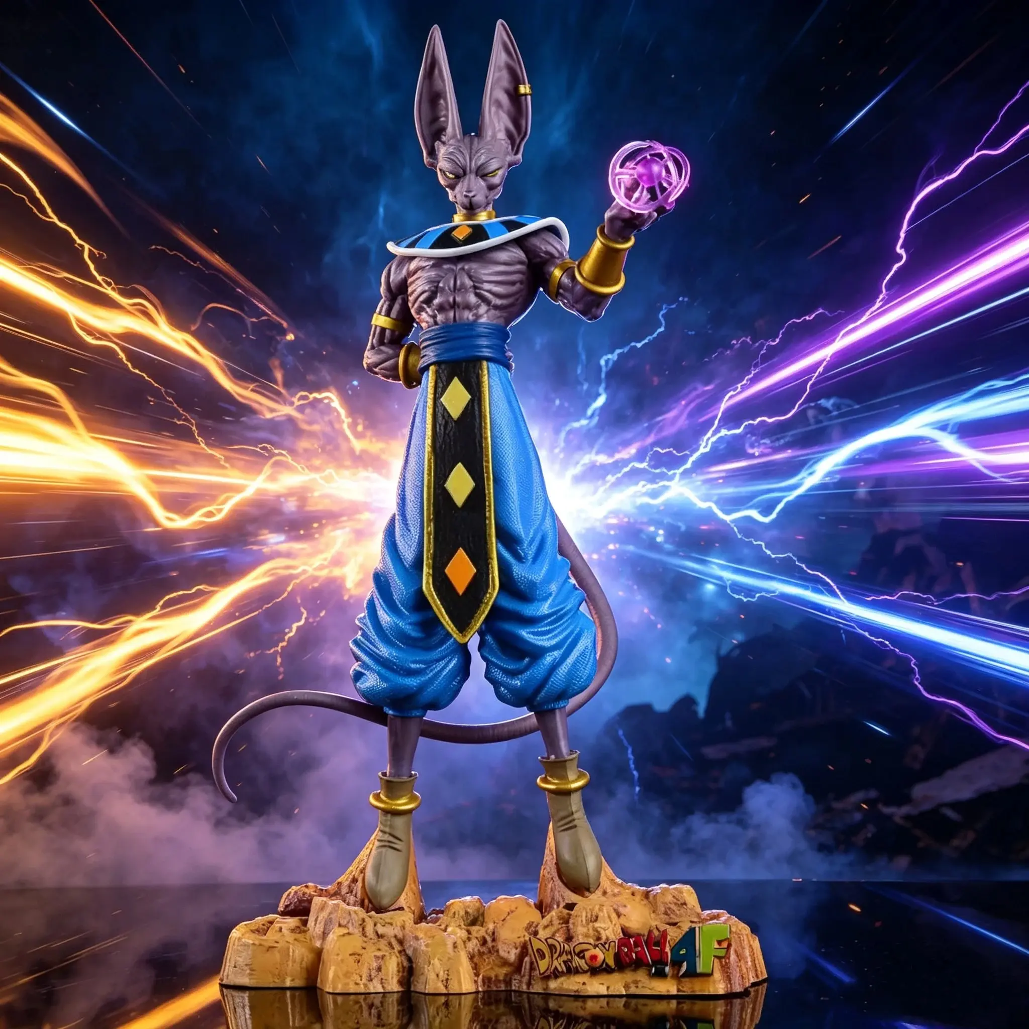 Hot 30cm Anime Figure: God of Destruction Beerus (Super God of Destruction Form) – Articulated Collectible Model
