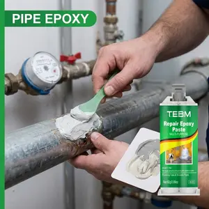 Epoxy Repair Glue, Professional Waterproof, Weather Resistant, Ideal for Wooden Furniture Renovation, Hard Plastic Fix, Pool & Tank Leak Proofing
