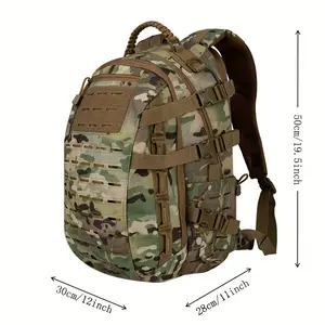 Commuter computer bag tactical backpack mountaineering hiking outdoor bag camouflage double shoulder dragon egg bag YAKEDA